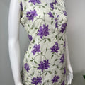 Lavender Field Sleeveless Cotton Co-ord Night Suit