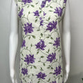 Lavender Field Sleeveless Cotton Co-ord Night Suit