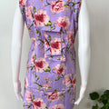 Floral Print Women's Cotton Co-ord Night Suit