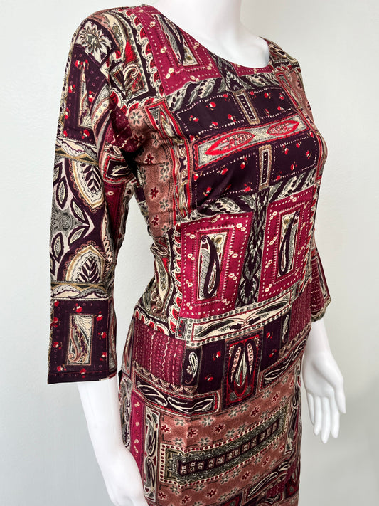 Mulberry Mood Rayon Co-ord Set