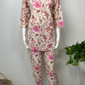 Blush Bloom Pure Cotton Night Suit