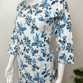 Soft Cotton Lounge Night Suit- Floral Print