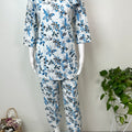 Soft Cotton Lounge Night Suit- Floral Print