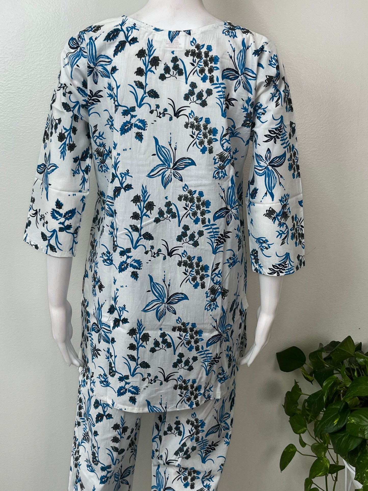 Soft Cotton Lounge Night Suit- Floral Print