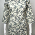 Flora Printed Pure Cotton Nightwear Co-Ord