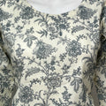 Flora Printed Pure Cotton Nightwear Co-Ord