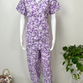 Women's Cotton Night Suit with Shirt & Pants