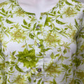 Casual Cotton Nightwear Co-Ord - Lime Green