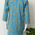 Relaxed Fit Cotton Night Suit Top & Botton Set