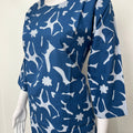 Royal Blue Rayon Fabric Loungewear