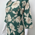 Green Pure Cotton Night Suit