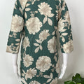 Green Pure Cotton Night Suit