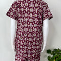 Everyday Cotton Nightwear- Button Top & Bottom Set