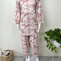 Pink Hues Rayon Night Suit