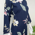 Floral Garden Nightwear Set in Navy