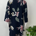 Floral Garden Nightwear Set in Navy
