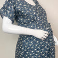 Soft Feel Rayon Fabric Maternity Gown