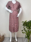 Nursing Comfort Rayon Fabric Maternity Gown for Women