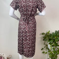 Comfortable Pregnancy Rayon Fabric Night Gown with Nursing Zip