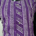 Purple Soft & Breathable Pure Cotton Maternity Gown