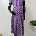 Purple Soft & Breathable Pure Cotton Maternity Gown