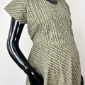 Olive Green Soft & Breathable Pure Cotton Maternity Gown