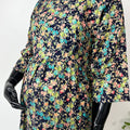 Black Soft & Breathable Rayon Fabric Maternity Gown