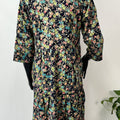 Black Soft & Breathable Rayon Fabric Maternity Gown