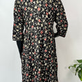 Black Maternity Rayon Bliss Gown