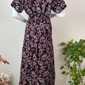 Rayon Fabric Maternity and Feeding Nighty for Women Daily Wear