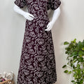 Rayon Fabric Maternity and Feeding Nighty for Women Daily Wear