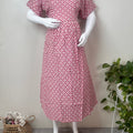 Baby Pink Maternity Rayon Fabric Bliss Gown
