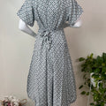Gray Rayon Fabric Everyday Elegance Maternity Gown