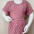 Baby Pink Maternity Rayon Fabric Bliss Gown