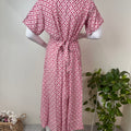 Baby Pink Maternity Rayon Fabric Bliss Gown