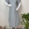 Gray Rayon Fabric Everyday Elegance Maternity Gown