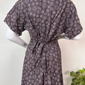 Maternity Feeding Rayon Fabric Gown with Convenient Nursing Access