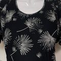 Motherhood Bliss Black Rayon Fabric Maternity Gown