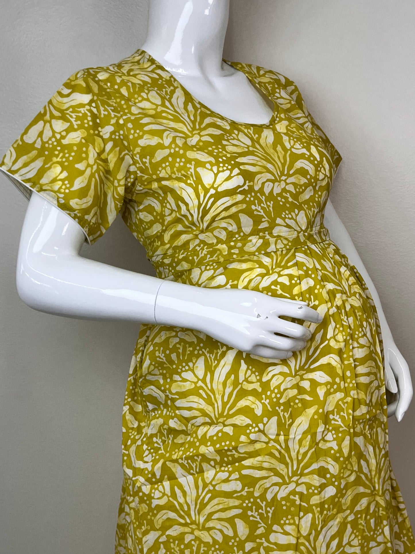 Premium Comfort Pure Cotton Maternity Gown