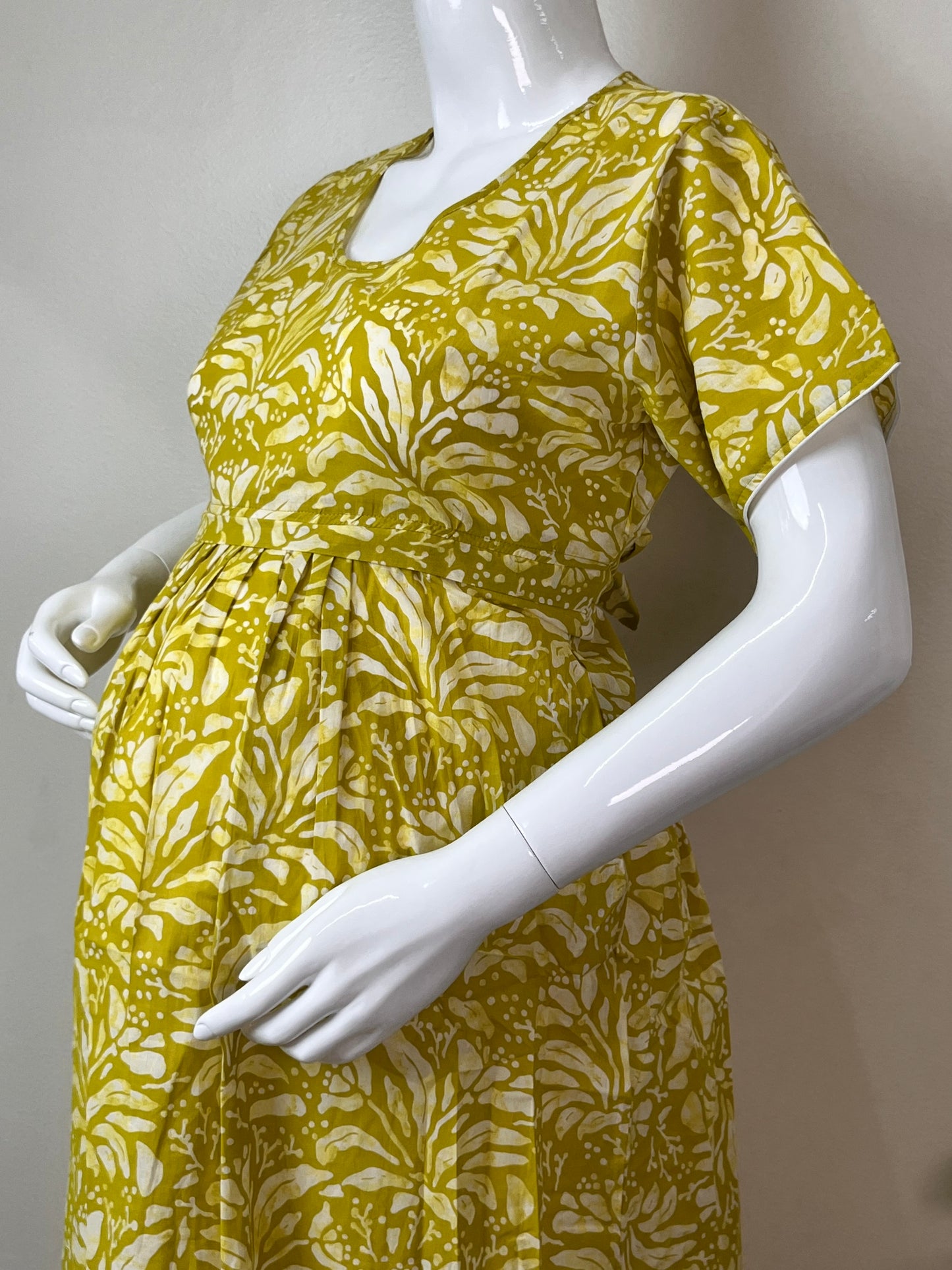 Premium Comfort Pure Cotton Maternity Gown