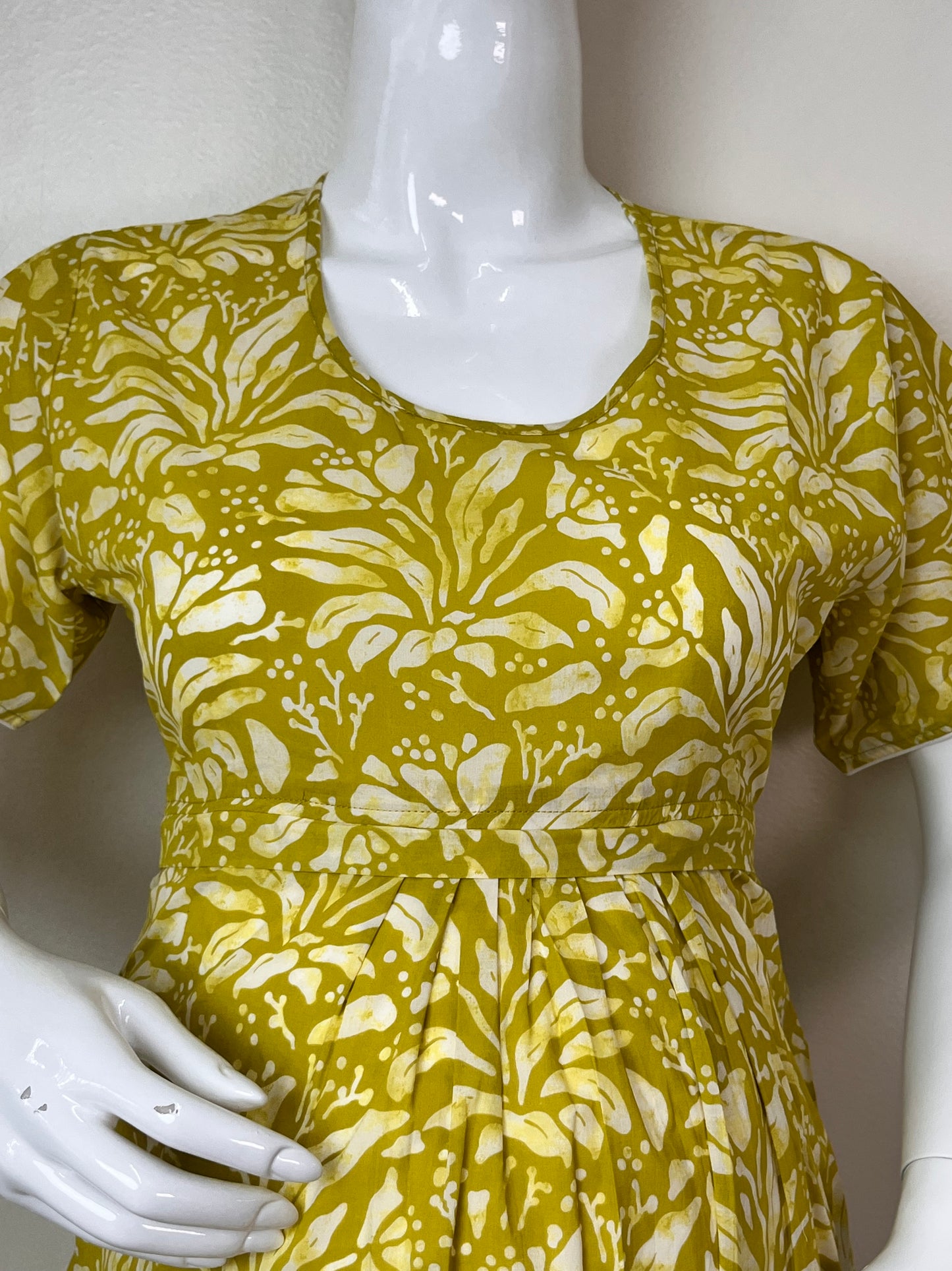 Premium Comfort Pure Cotton Maternity Gown