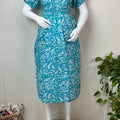 Sky Blue Gentle Touch Pure Cotton Maternity Gown