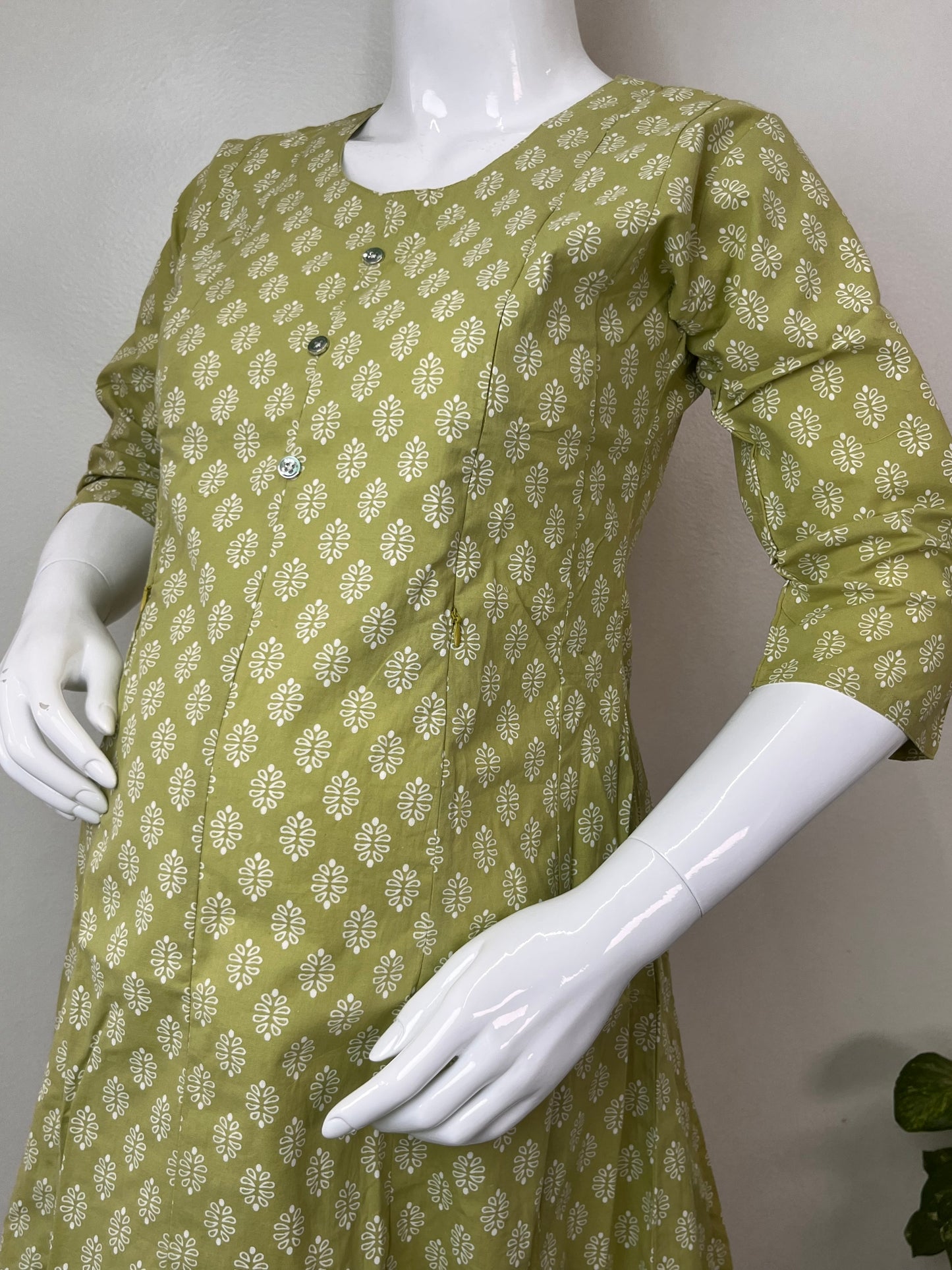Comfortable Pure Cotton Nursing Kurti for Everyday Use