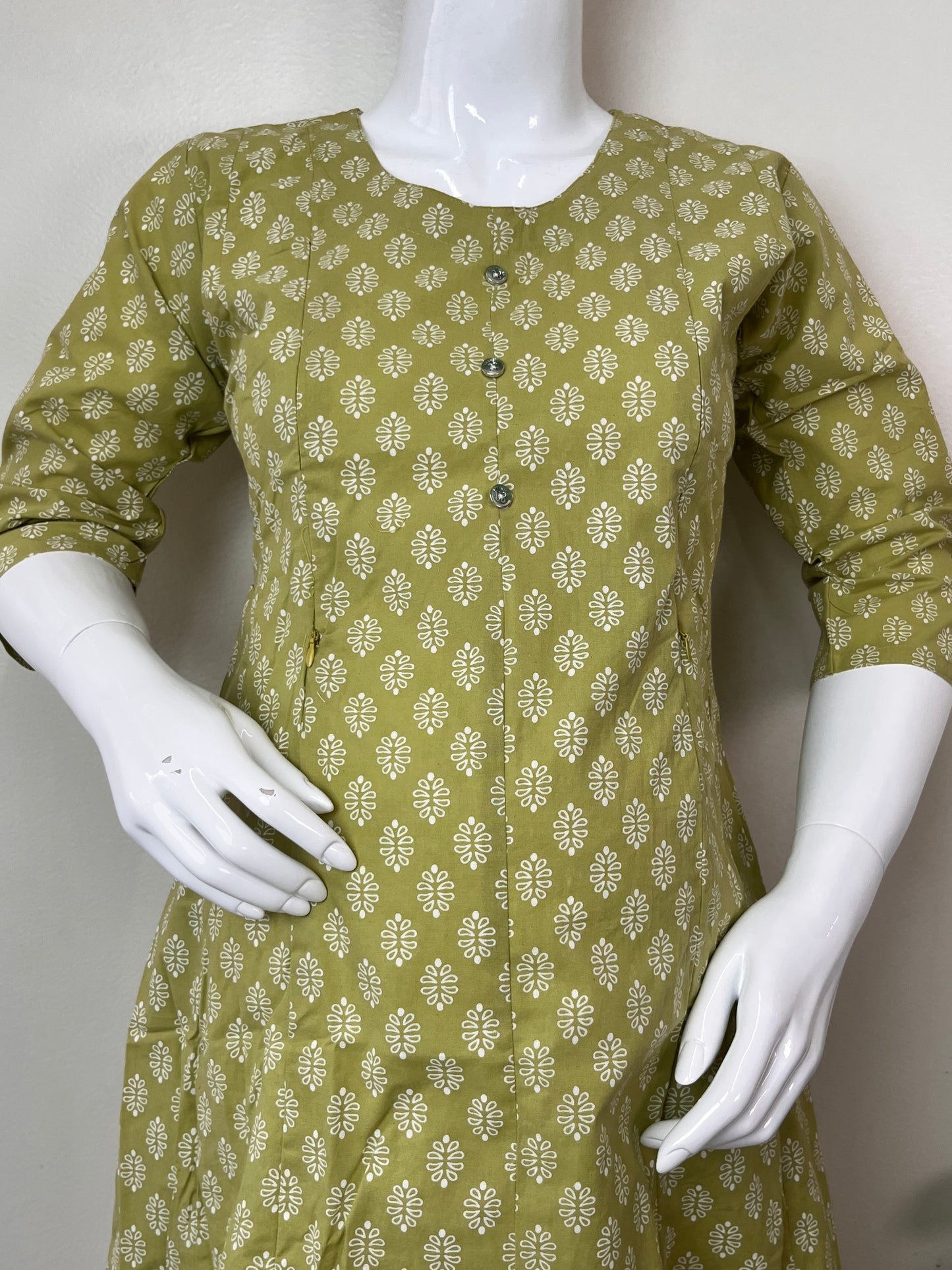 Comfortable Pure Cotton Nursing Kurti for Everyday Use