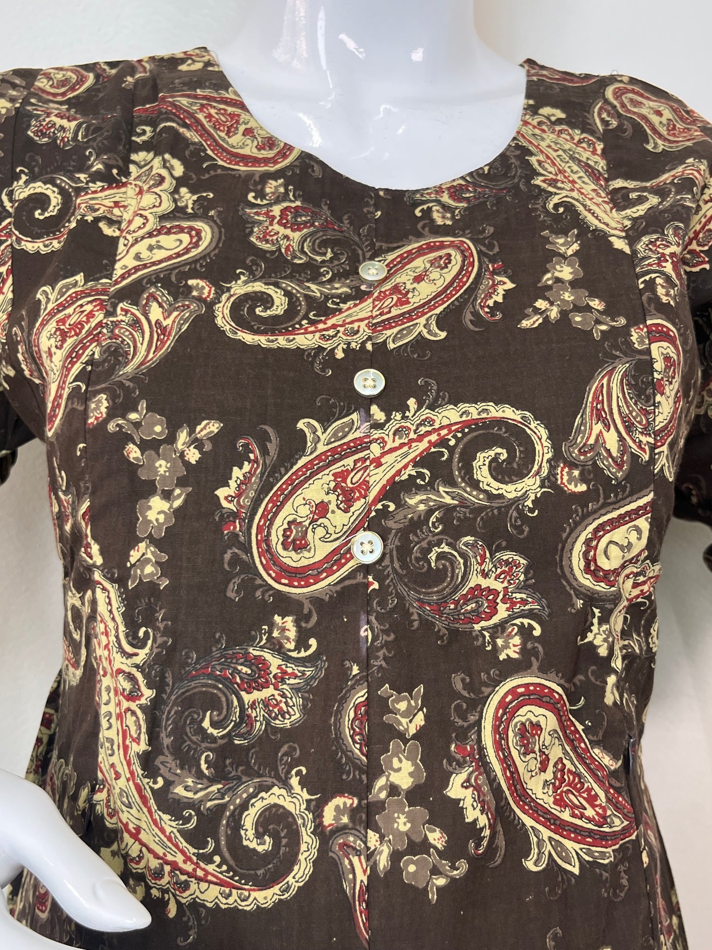Black Graceful Fit Pure Cotton Maternity Kurti