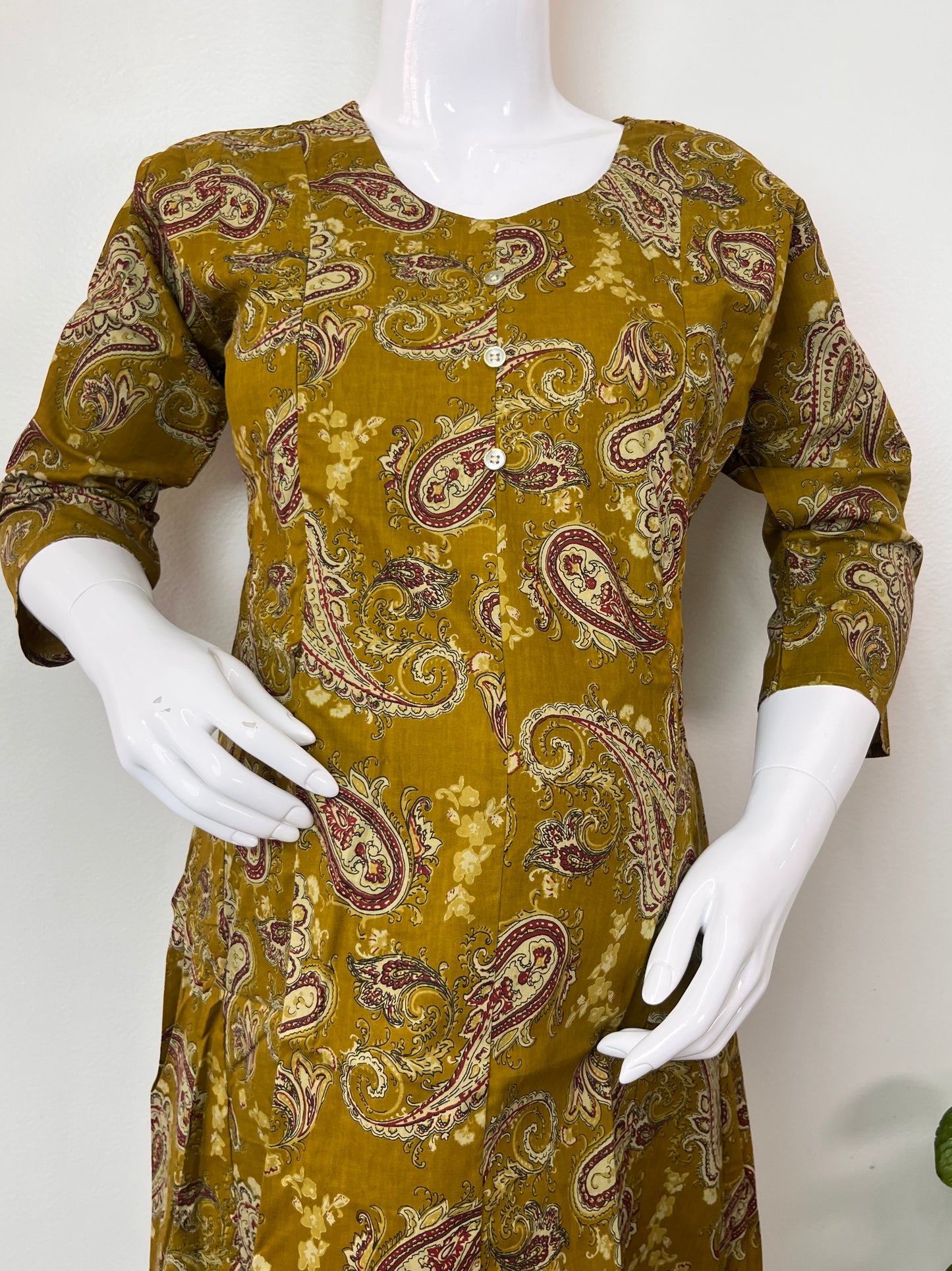 Soft Comfort Pure Cotton Maternity Feeding Kurti for Women