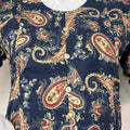 Navy Blue Soft Pure Cotton Maternity Kurti for Daily Wear