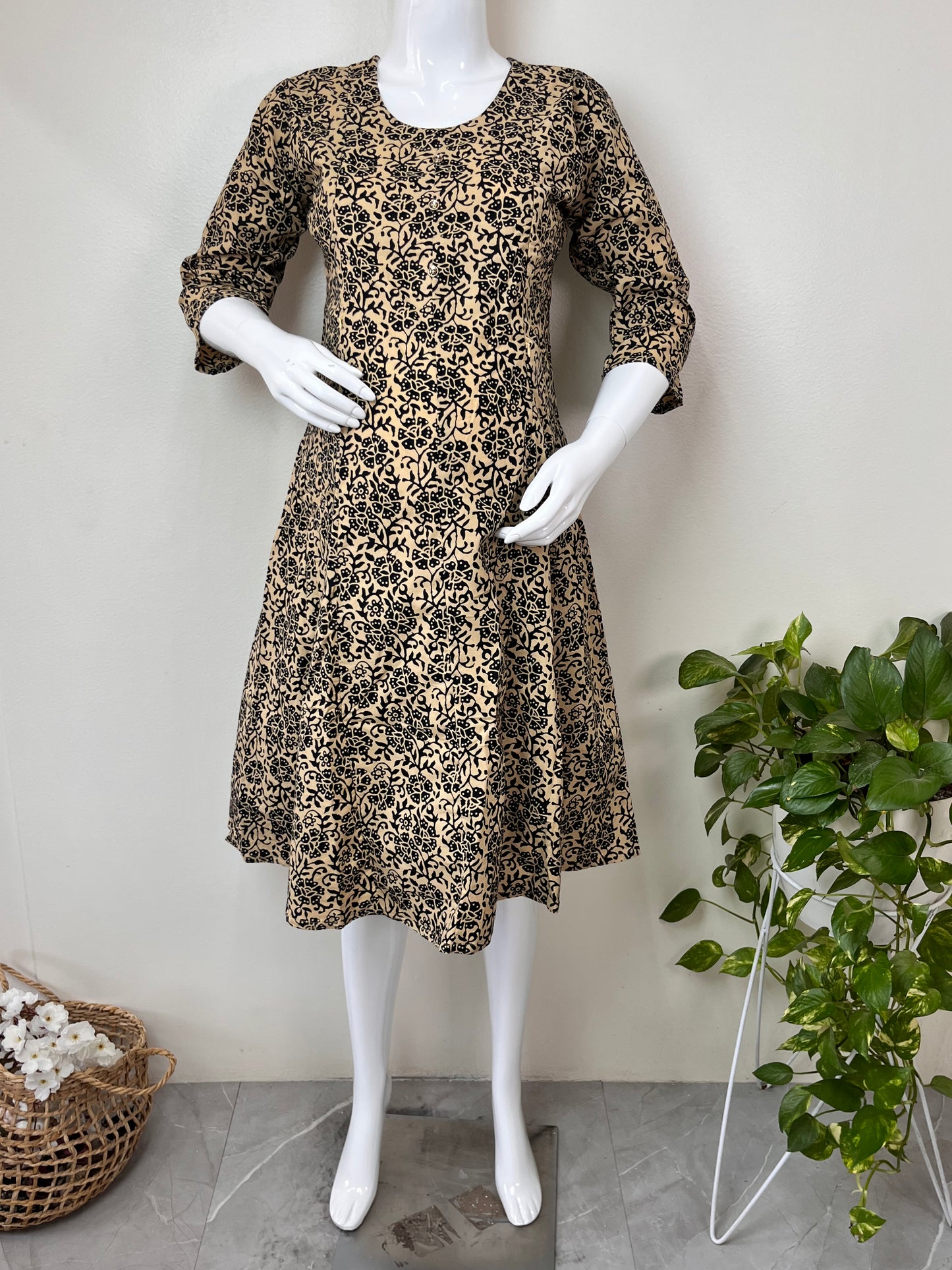 Motherhood Bliss Pure Cotton Maternity Kurti