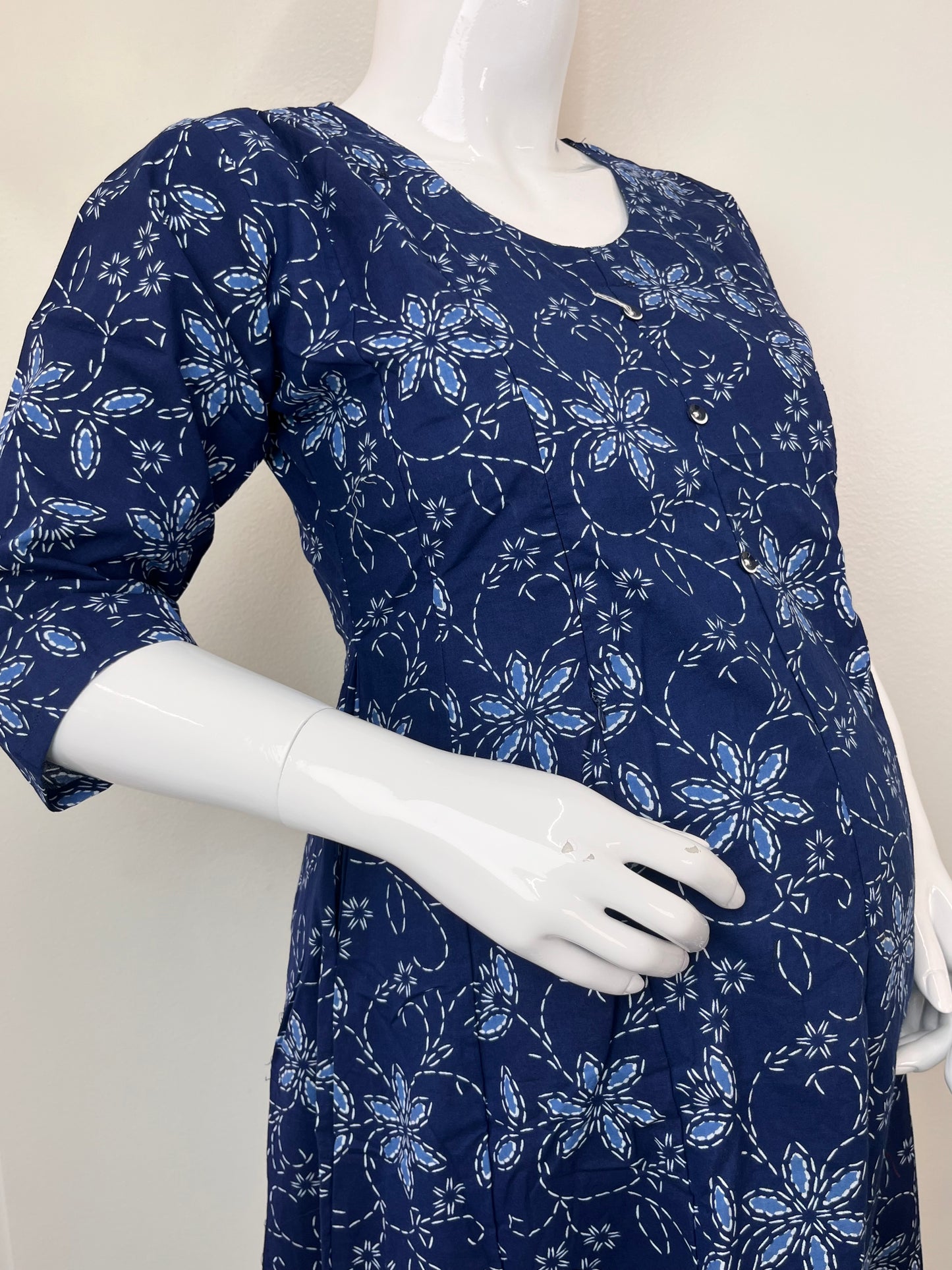 Graceful Fit Pure Cotton Maternity Kurti