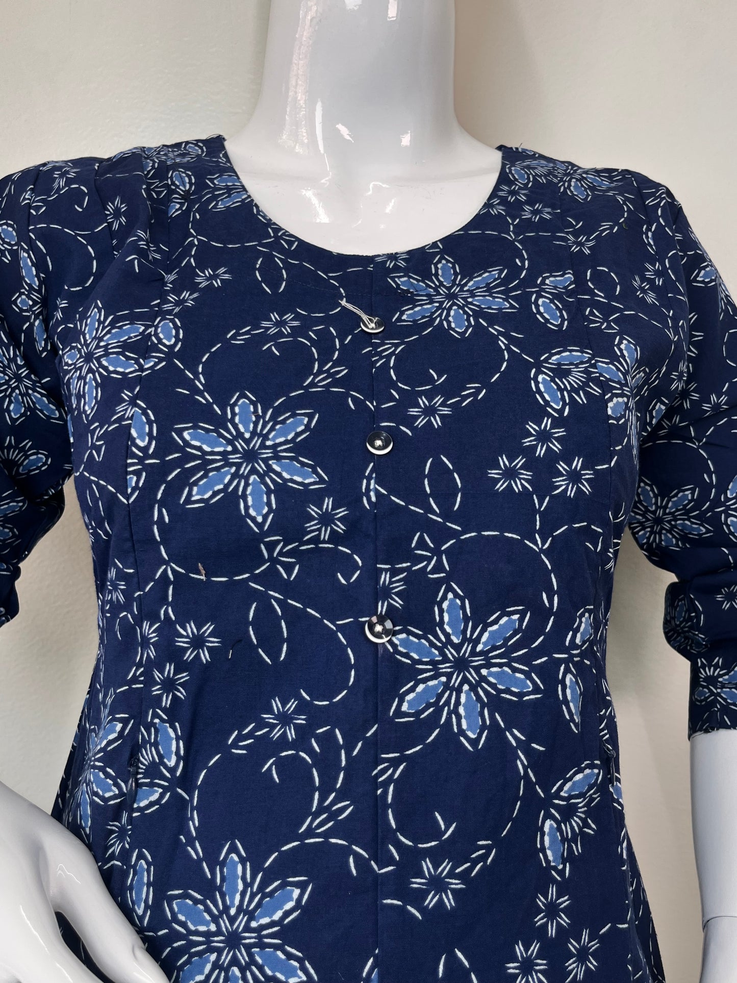 Graceful Fit Pure Cotton Maternity Kurti
